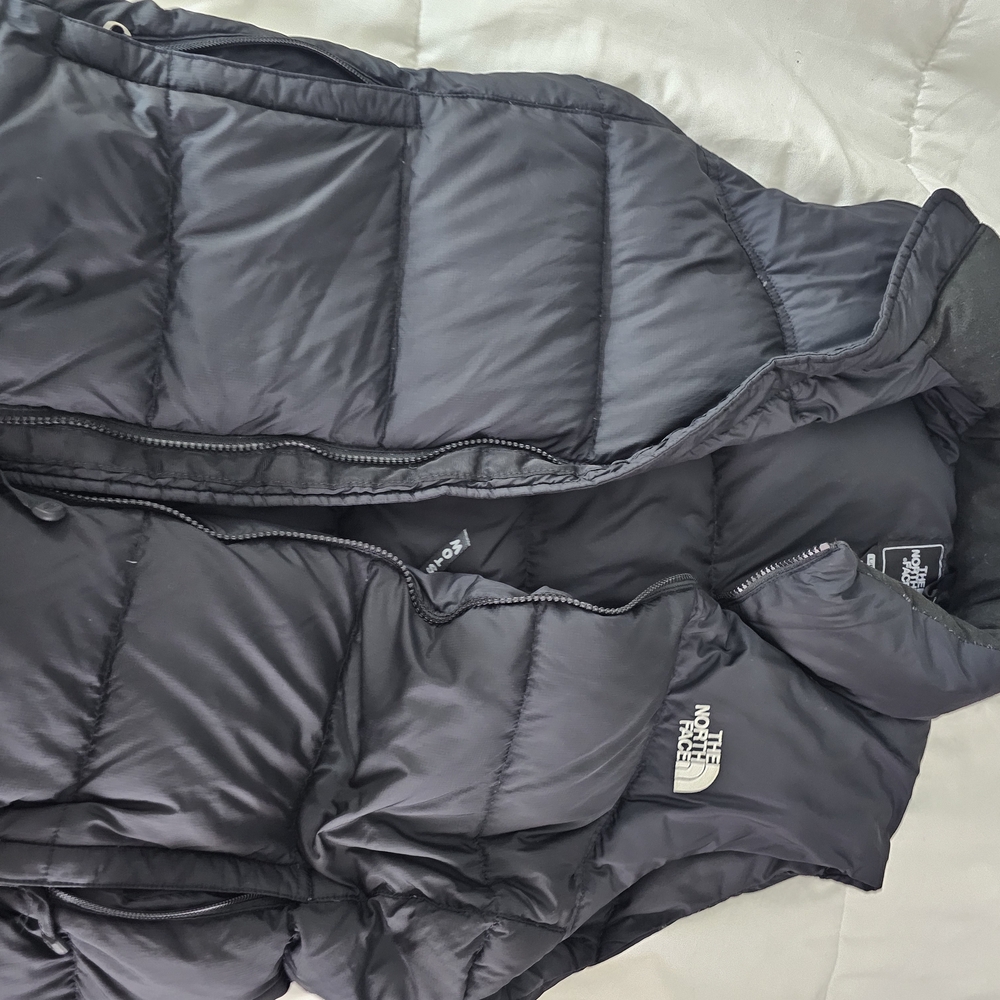 The North Face Black Quilted Vest